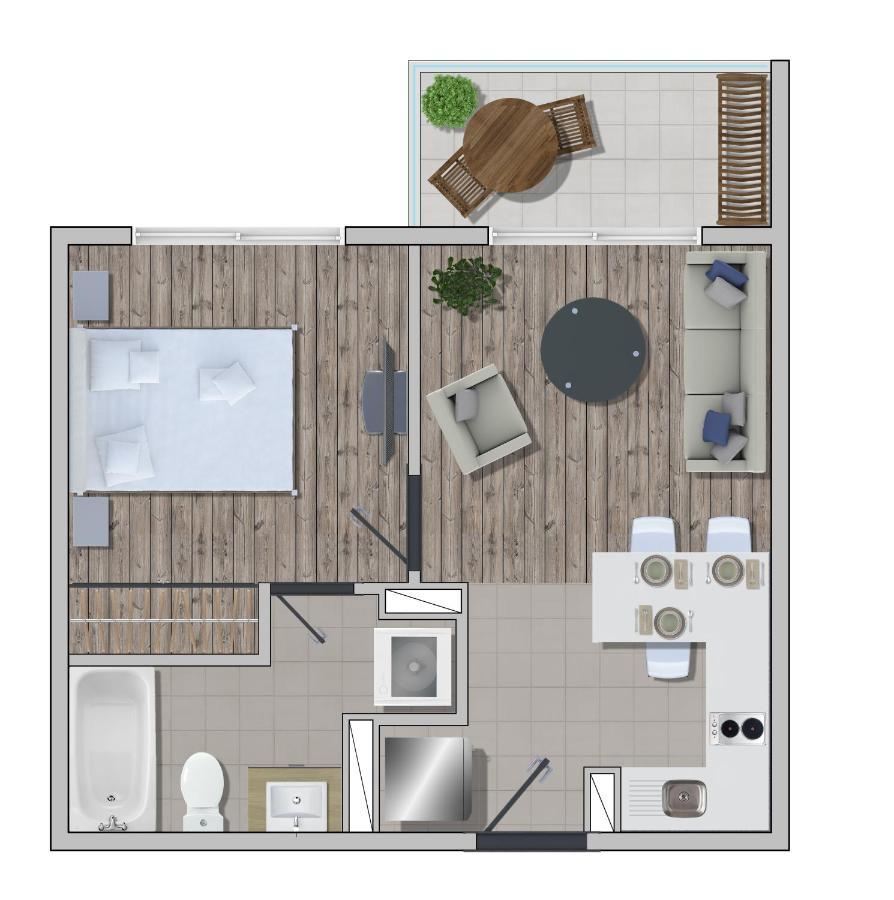 Apartmán Nuevo Y Muy Bien Equipado Departamento En Pucón Exteriér fotografie